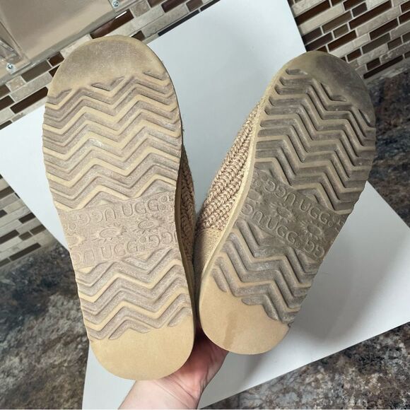 Ugg Tan Knit Tall Winter Boots - Picture 5 of 7